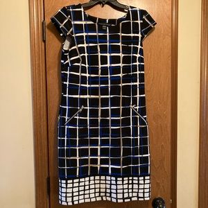 Madison Leigh Career Grid Dress size 6